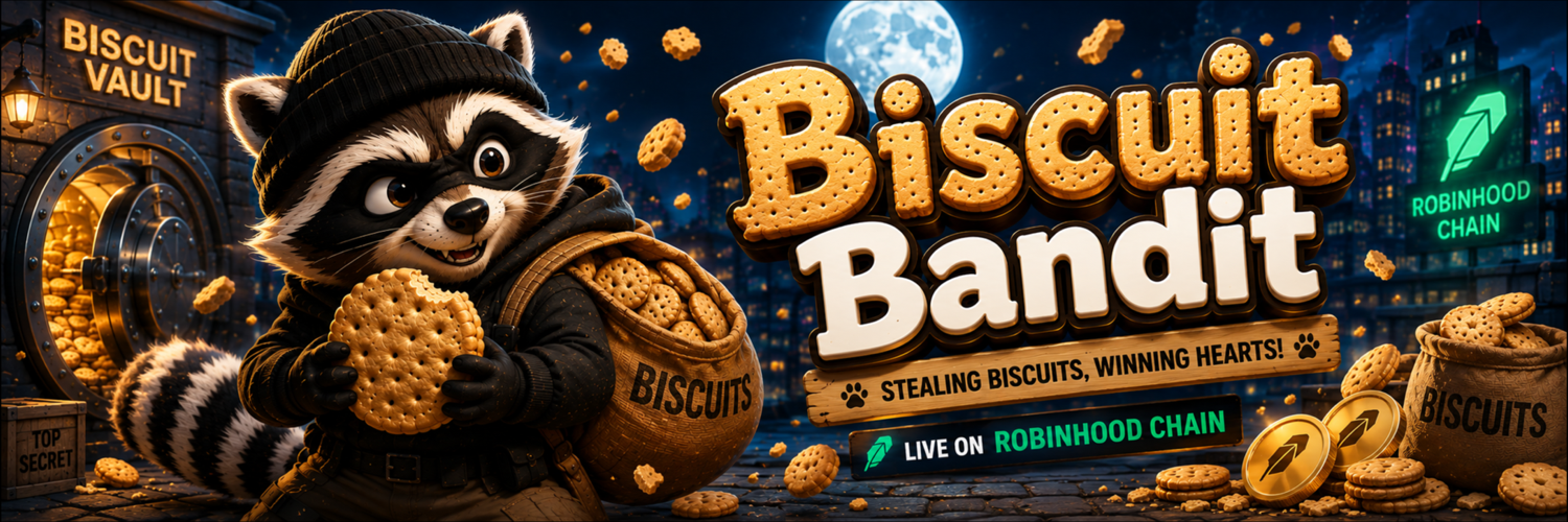BiscuitBandit escaping the Biscuit Vault on Robinhood Chain